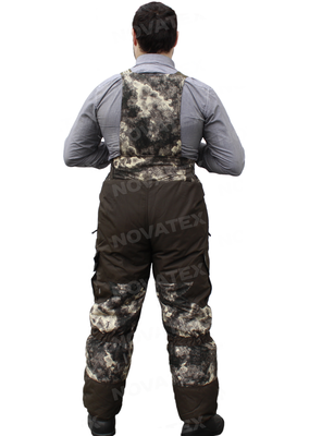 фото Зимний костюм для охоты и рыбалки «Горка Зима» -45 (Алова, Коричневый тетрис) PRIDE