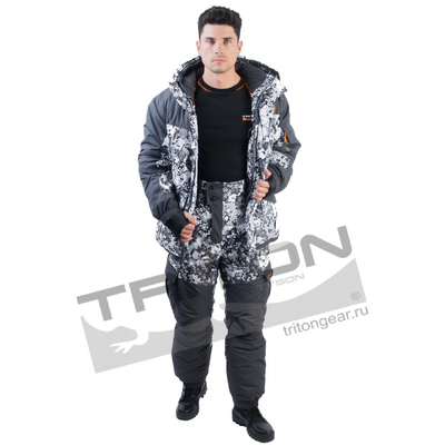 фото Зимний костюм для рыбалки и охоты TRITON Горка -40 (Алова, Белый)