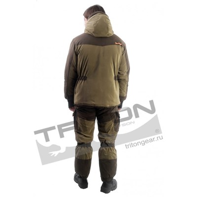 фото Зимний костюм для рыбалки и охоты TRITON Горка -40 (Финляндия, коричневый)