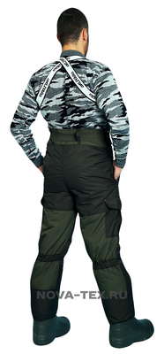 фото Зимний костюм для рыбалки «Скат Зима» -45 (Таслан, Хаки) GRAYLING