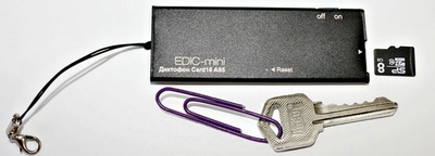 фото Цифровой диктофон Edic-mini Card 16 A95