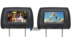 фото Комплект подголовников с DVD проигрывателями 7&quot; ERGO ER704HD