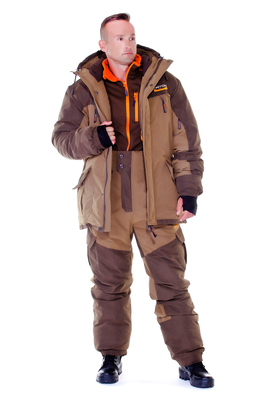 фото Зимний костюм для рыбалки и охоты TRITON Горка -40 (Финляндия, коричневый)
