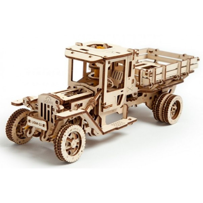 фото 3D деревянный конструктор UGEARS Грузовик UGM-11
