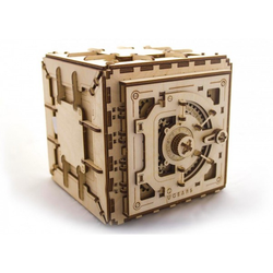 фото 3D деревянный конструктор UGEARS 3D Сейф