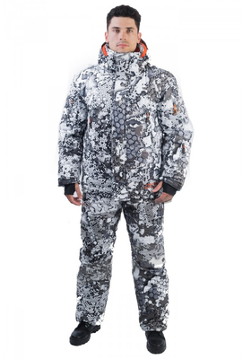 фото Зимний костюм для рыбалки и охоты TRITON Тритон -40 (Вельбоа, Белый)