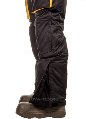 фото Зимний костюм для рыбалки «Селигер» -45° (кошачий глаз, черно-желтый) GRAYLING