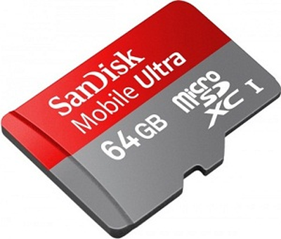 фото SanDisk MicroSD 64GB class 10