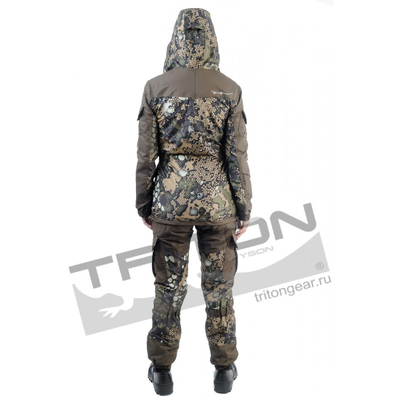 фото Женский костюм для охоты и рыбалки TRITON Горка -5 (Дюспа Бондинг, бежевый)