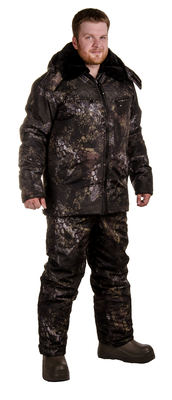 фото Зимний костюм для охоты и рыбалки «Пилот» -35 (Дуплекс, Темная вода) КВЕСТ