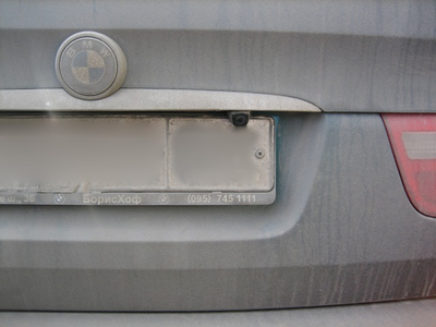 фото CMOS камера заднего вида для BMW X1/ X3/ X5/ X6 (#008)