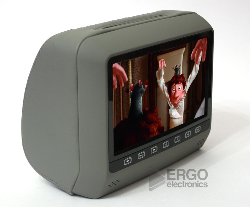 фото Подголовник с DVD плеером с монитором 9&quot; Ergo ER 9HD