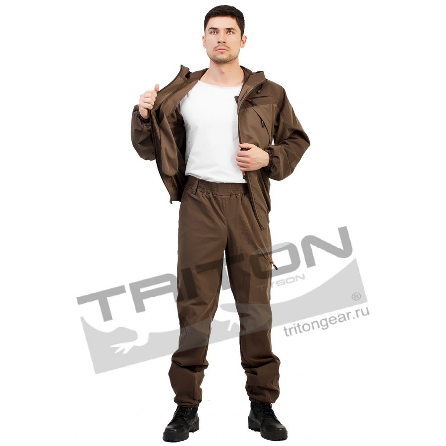 фото Летний костюм для охоты и рыбалки TRITON Барс (Хлопок, Зеленый)