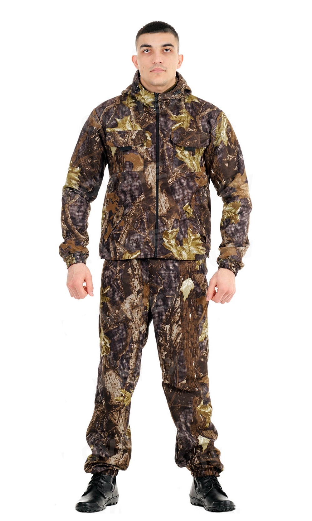 фото Летний костюм для охоты и рыбалки «Питон» (сорочка, темный лес) КВЕСТ