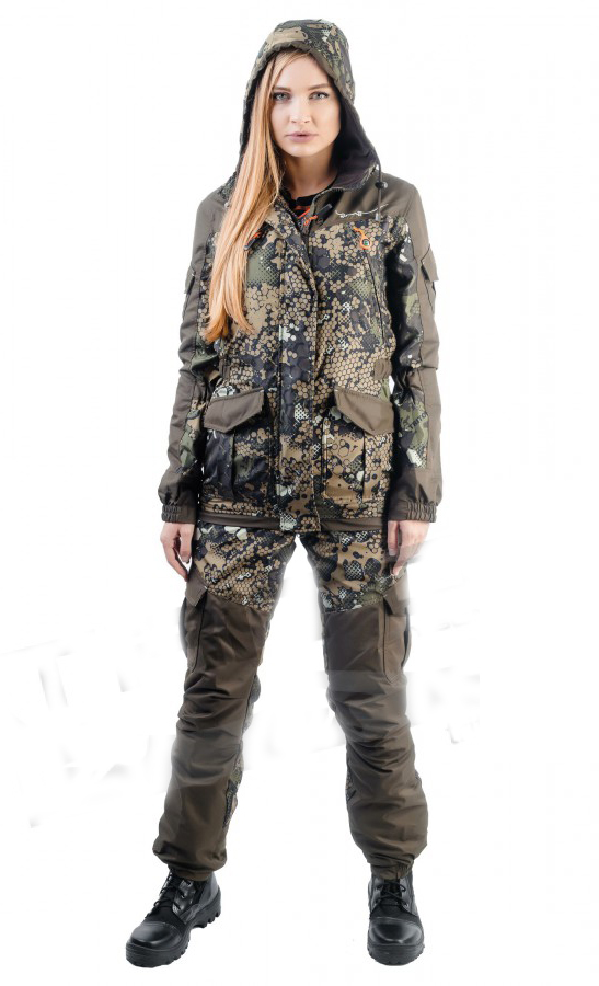 фото Женский костюм для охоты и рыбалки TRITON Горка -5 (Дюспа Бондинг, бежевый)