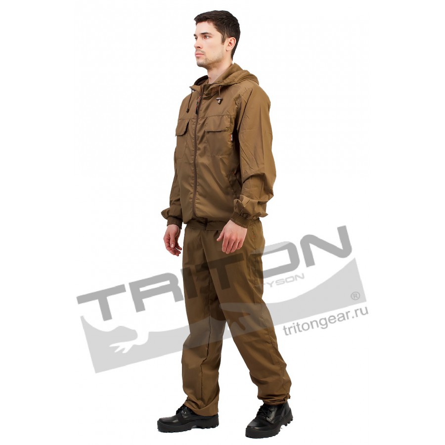 фото Летний костюм для охоты и рыбалки TRITON Патриот+ (Сорочка, бежевый)