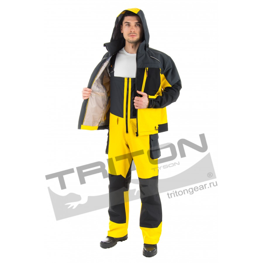 фото Летний костюм для охоты и рыбалки TRITON Экстрим (Таслан, желтый)