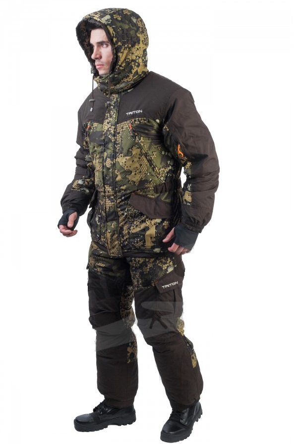 фото Зимний костюм для рыбалки и охоты TRITON Горка -40 (Алова, бежевый) Брюки