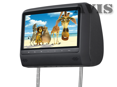 фото Подголовник с DVD плеером с монитором 9&quot; AVIS AVS0943T (черный)
