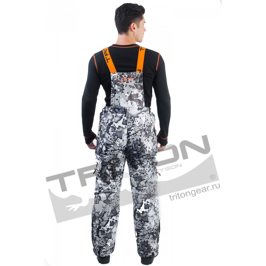 фото Зимний костюм для рыбалки и охоты TRITON Тритон -40 (Вельбоа, Белый)