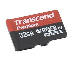 фото Transcend TS* MicroSD HC2 32 Гб Класс 10 PREMIUM