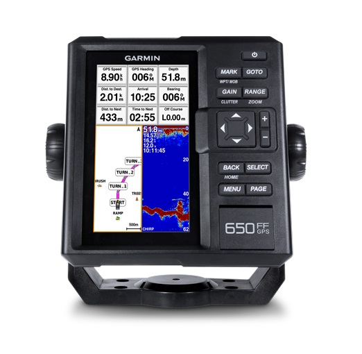 фото Эхолот-картплоттер Garmin FishFinder 650 GPS с трансдьюсером GT20-TM