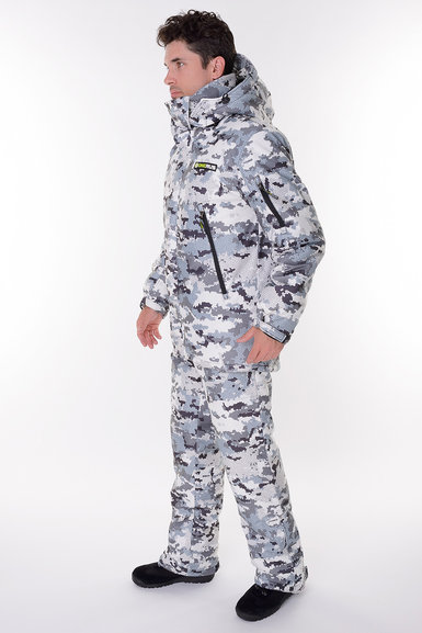 фото Зимний костюм для охоты и рыбалки ONERUS "Тактика -45" (Алова/Белый)