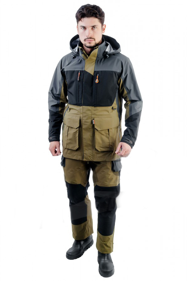 Летний костюм для охоты и рыбалки TRITON Азимут (Таслан, зеленый .
